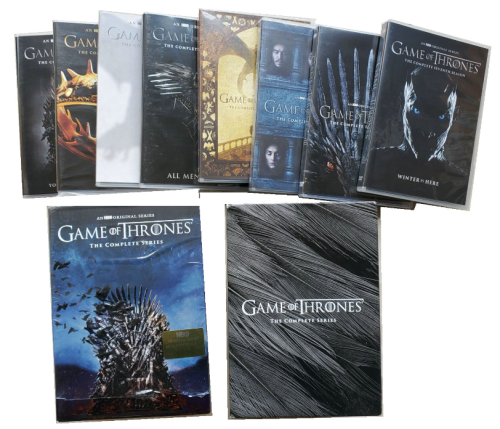 Game of Thrones The Complete Series Seasons 1-8 DVD Box Set 38 Disc Free  Shipping