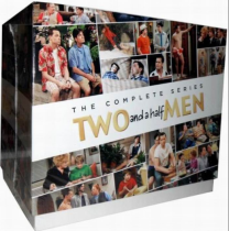 Two and a Half Men The Complete Series Seasons 1-12 DVD 39 Disc Box Set