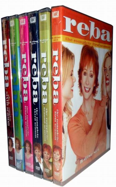Reba The Complete Series Seasons 1-6 DVD Box Set 15 Disc