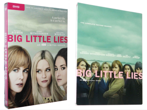 Big Little Lies The Complete Series Seasons 1 2 DVD Box Set 5 Disc