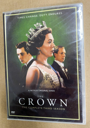 The Crown The Complete Season 3 Dvd Box Set 3 Disc Free Shipping