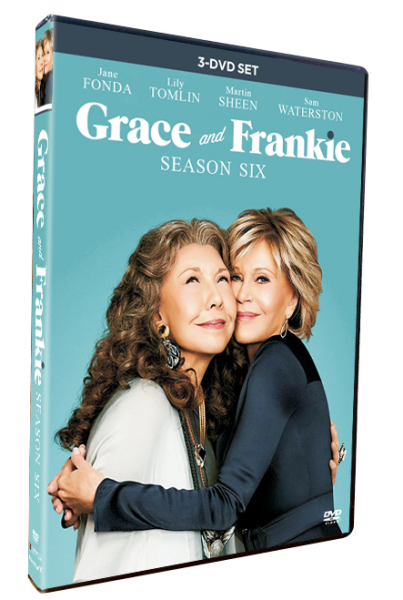 Grace and Frankie Season 6 DVD Box Set 3 Disc