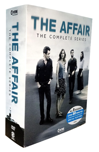The Affair the Complete Series Seasons 1-5 DVD Box Set 19 Disc