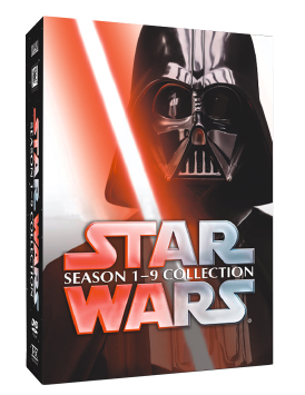 tjære Fremtrædende Hejse Star Wars Seasons 1-9 Collection DVD Box Set 15 Disc Free Shipping