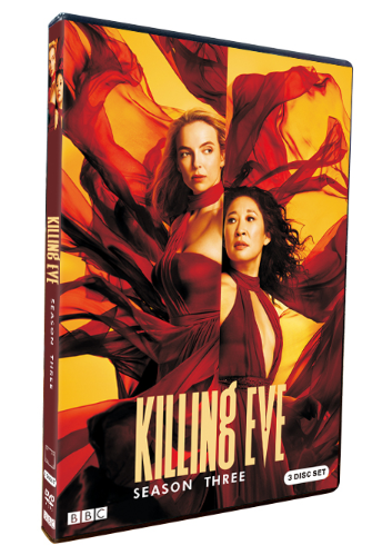 Killing Eve Season 3 DVD Box Set 3 Disc New