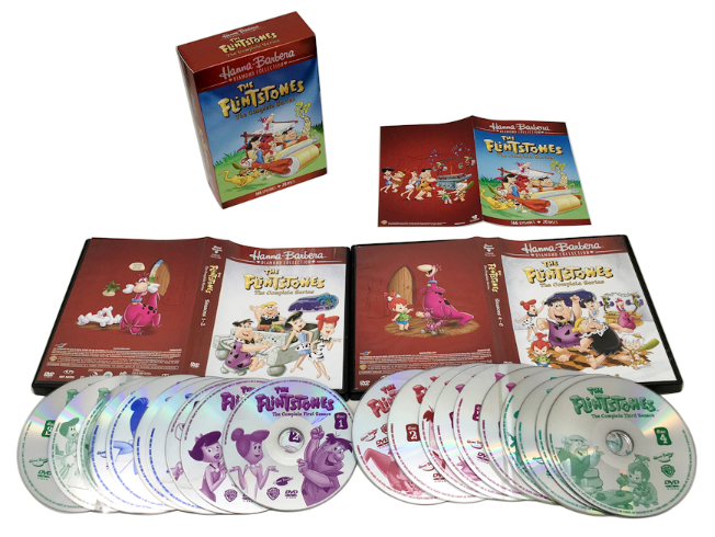 The Flintstones The Complete Series DVD Box Set 20 Discs