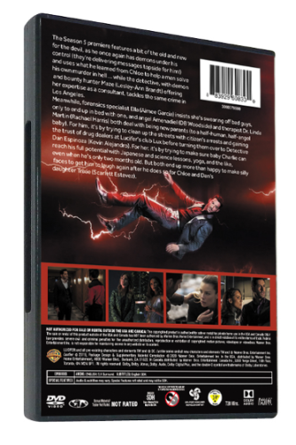 Lucifer Series Seasons 5 DVD Box Set 3 Disc Free Shipping