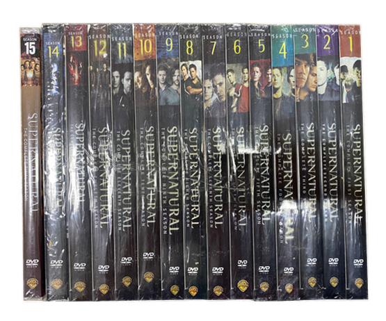 Supernatural The Complete Series Seasons 1-15 DVD 86 Disc Box Set Free  Shipping