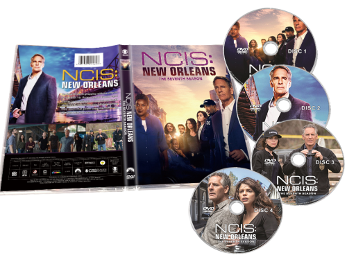 NCIS New Orleans Season 7 DVD Box Set 4 Disc Free Shipping