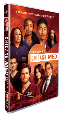 Chicago Med Season 6 DVD Box Set 4 Disc