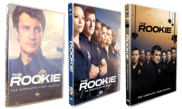The Rookie The Complete Seasons 1,2,3 1-3 DVD Box Set 11 Discs