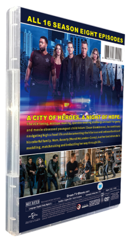 Chicago P.D. Season 8 DVD Box Set 4 Disc Free Shipping