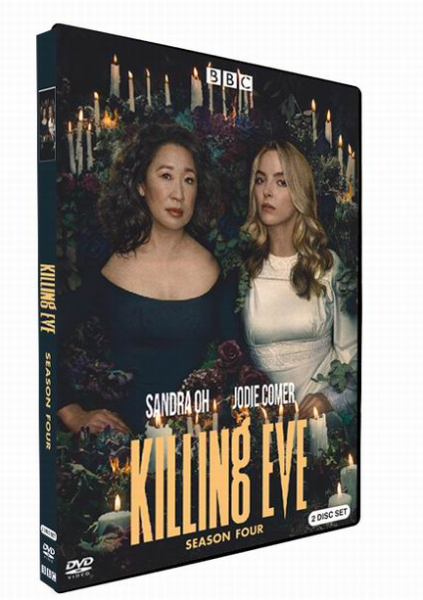 Killing Eve The Complete Seasons 4 DVD Box Set 2 Disc