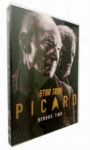 Star Trek Picard Season 2 DVD Box Set 3 Disc Free Shipping