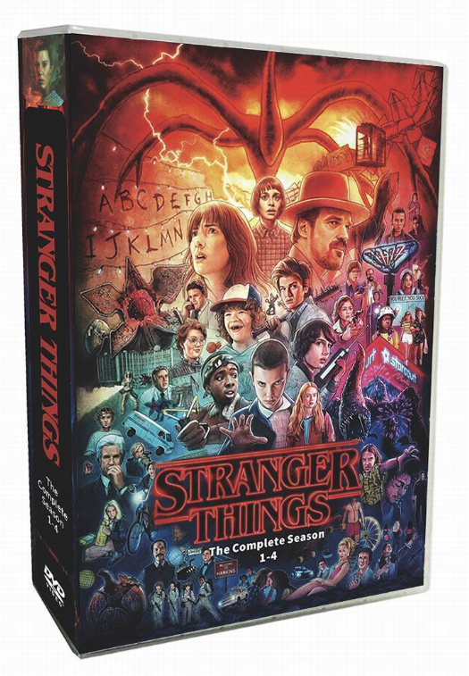 Stranger Things The Complete Series Season 1-4 DVD Box Set 12 Disc