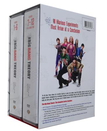 The Big Bang Theory The Complete Seasons 1-12 DVD Box Set 37 Dsic Free  Shipping