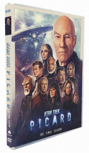 Star Trek Picard FINAL Season 3 DVD Box Set 3 Disc Free Shipping