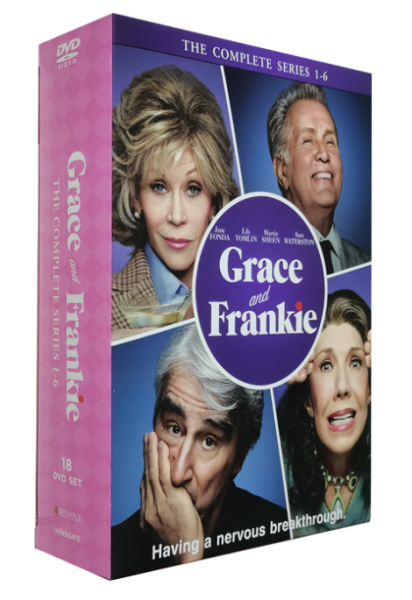 Grace and Frankie The Complete Seasons 1-6 DVD Box Set 18 Disc