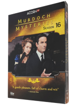 Murdoch Mysteries Season 16 DVD Box Set 5 DiscFree Shipping