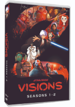 Star Wars Visions Seasons 1-2 DVD Box Set 4 DiscFree Shipping