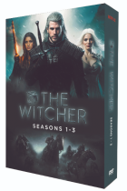 The Witcher The Complete Series Seasons 1-3 DVD 9 Disc Box Set