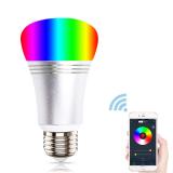 WiFi Smart Light Bulb Compatible by iPhone iOS & Android Smartphone