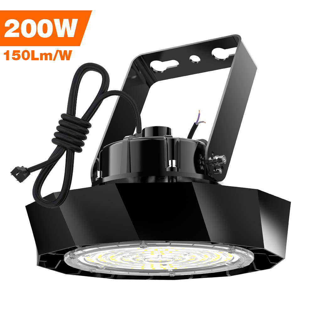200W High bay led lights 30000 Lumens 1000W Metal Halide Equal