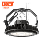 LED High Bay Lighting, 150Watt, With Adjustable Bracket, 22,500 Lumens,5000 Kelvin - SHARK Series