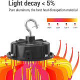 4-Pack Adiding LED High Bay Lights,150Watt,with adjustable bracket, 22,500 Lumens,5000 Kelvin