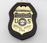 US DEPARTMENT OF TREASURY Criminal Investigation Special Agent Badge Replica Movie Props No.7156