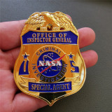 U.S.NASA badge Replica Movie Props