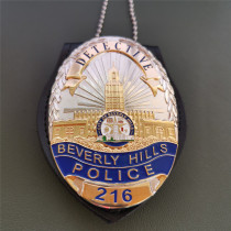 U.S.Bay/Beverly Hills/BeverlyHills Detective Badge Replica Movie Props