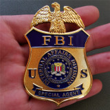 U.S. FBI Badge Replica Movie Props