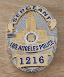 LAPD Los Angeles Detective Police Badge Replica Movie Props No.1216