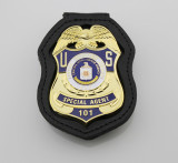 U.S. CIA SAD Special Agent Badge Solid Copper Replica Movie Props #101