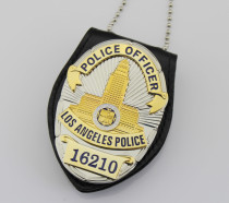 LAPD Los Angeles Detective Police Badge Replica Movie Props  No. 16210