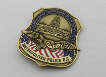 Washington Metropolitan Badge, President Clinton Inauguration Medal Replica Movie Props
