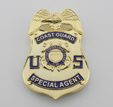 U.S./Coast Guard Metal Badge Replica Movie Props