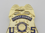 U.S./Coast Guard Metal Badge Replica Movie Props
