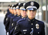 U.S.  LAPD Los Angeles Police Cap Badge Hat Insignia Replica Movie Props