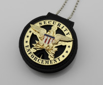 U.S. Security Law Enforcement Badge MOVIE PROP BADGES