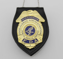 U.S.FDA Police Badge Replica Movie Props