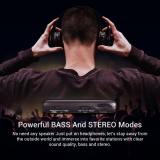 PRUNUS J-982 Mini Portable FM/AM Pocket Radio with Headphones