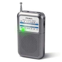 DE333 Small Radio Portable, Pocket Radio Transistor with FM AM, Signal Indicator, AAA Battery Operated, Battery Radio for Walking Jogging and Camping By PRUNUS