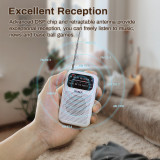J-777 Portable Pocket AM FM Radio Transistor AAA Battery Operated with Stereo Eaarphones Jack by PRUNUS