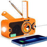 US  J-905 Emergency Radio Bluetooth Speaker, Portable Radio Transistor AM FM, Hand Crank/Solar/USB Charging, Flashlight, 3600mA Phone Charger,SOS Alarm, MP3,7 NOAA Weather Radio.   {Only sent to the US}