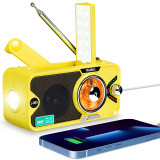 US  J-905 Emergency Radio Bluetooth Speaker, Portable Radio Transistor AM FM, Hand Crank/Solar/USB Charging, Flashlight, 3600mA Phone Charger,SOS Alarm, MP3,7 NOAA Weather Radio.   {Only sent to the US}