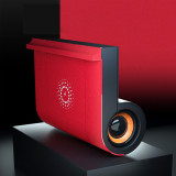 PRUNUS J-505 Speaker phone holder , Support Wireless charging for Phone ，Make sound louder and more stereo，No need for Bluetooth，Support AUX， DC 5V Charging