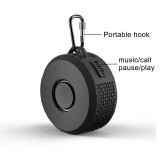 PRUNUS B-200 IPX7 Waterproof Bluetooth Speaker 5W Bass 3 Lighting Modes Portable Speaker with Carabiner for Outdoor, Beach, Bike, Pool, Camping