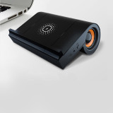 PRUNUS J-505 Speaker phone holder , Support Wireless charging for Phone ，Make sound louder and more stereo，No need for Bluetooth，Support AUX， DC 5V Charging